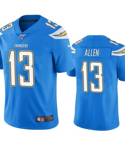 Los Angeles Chargers Keenan Allen Powder Blue 100th Season Vapor Limited Jersey - Robokeg