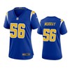 Los Angeles Chargers Kenneth Murray Royal 2020 Nfl Draft 2nd Alternate Game Jersey - Robokeg
