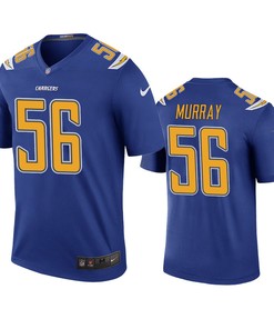 Los Angeles Chargers Kenneth Murray Royal Color Rush Legend Jersey - Mens - Robokeg