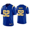 Los Angeles Chargers Khalil Mack 52 Nfl Game Blue Jersey Gift For Chargers Fans - Robokeg