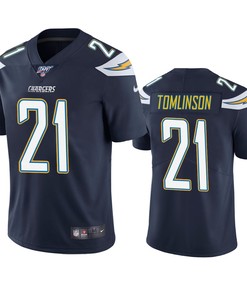 Los Angeles Chargers Ladainian Tomlinson Navy 100th Season Vapor Limited Jersey - Robokeg