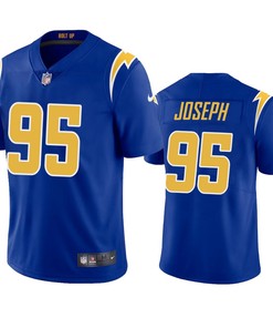 Los Angeles Chargers Linval Joseph Royal 2020 2nd Alternate Vapor Limited Jersey - Mens - Robokeg