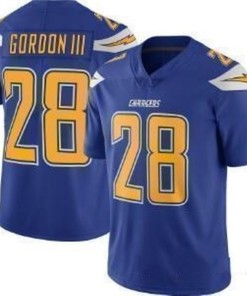 Los Angeles Chargers Melvin Gordon #28 2020 Nfl Blue Jersey Jersey - Robokeg