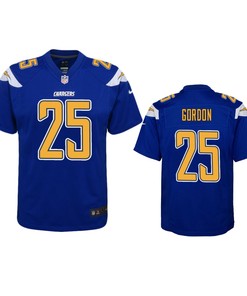 Los Angeles Chargers Melvin Gordon Royal Color Rush Game Jersey - Robokeg