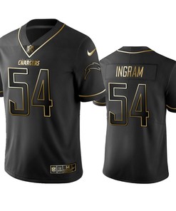 Los Angeles Chargers Melvin Ingram Black Golden Edition 2019 Vapor Untouchable Limited Jersey - Mens - Robokeg