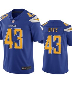 Los Angeles Chargers Michael Davis Royal Nike Color Rush Limited Jersey - Robokeg