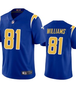 Los Angeles Chargers Mike Williams Royal 2020 2nd Alternate Vapor Limited Jersey - Mens - Robokeg