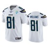 Los Angeles Chargers Mike Williams White 60th Anniversary Vapor Limited Jersey - Robokeg