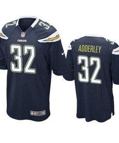 Los Angeles Chargers Nasir Adderley 2019 Nfl Draft Navy Game Jersey - Robokeg