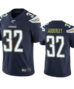 Los Angeles Chargers Nasir Adderley Navy 100th Season Vapor Limited Jersey - Robokeg