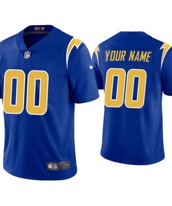 Los Angeles Chargers Nfl 2020 Personalized Custom Cobalt Custom Jersey - Robokeg