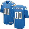 Los Angeles Chargers Nike Game Custom Jersey - Light Blue - Robokeg