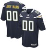 Los Angeles Chargers Nike Youth Custom Game Jersey - Navy - Robokeg