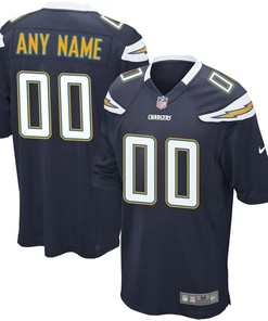 Los Angeles Chargers Nike Youth Custom Game Jersey - Navy - Robokeg
