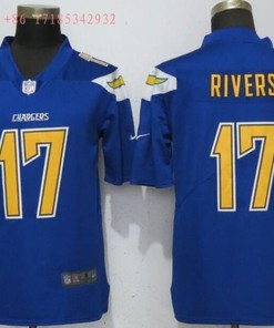 Los Angeles Chargers Philip Rivers #17 2020 Nfl Blue Jersey Jersey - Robokeg