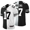 Los Angeles Chargers Philip Rivers #17 Nfl 2020 Black And White Jersey - Robokeg