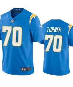Los Angeles Chargers Trai Turner Powder Blue 2020 Vapor Limited Jersey - Mens - Robokeg