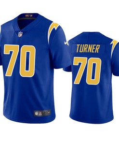 Los Angeles Chargers Trai Turner Royal 2020 2nd Alternate Vapor Limited Jersey - Mens - Robokeg