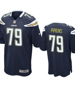 Los Angeles Chargers Trey Pipkins 2019 Nfl Draft Navy Game Jersey - Robokeg