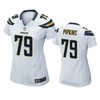Los Angeles Chargers Trey Pipkins 2019 Nfl Draft White Game Womens Jersey - Robokeg
