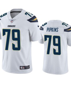 Los Angeles Chargers Trey Pipkins 2019 Nfl Draft White Vapor Limited Jersey - Robokeg