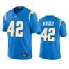 Los Angeles Chargers Uchenna Nwosu Powder Blue 2020 Vapor Limited Jersey - Mens - Robokeg