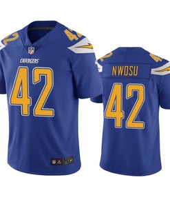 Los Angeles Chargers Uchenna Nwosu Royal Nike Color Rush Limited Jersey - Robokeg