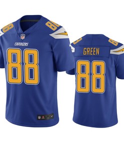 Los Angeles Chargers Virgil Green Royal Nike Color Rush Limited Jersey - Robokeg