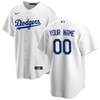 Los Angeles Dodgers 2020 Mlb Personalized Custom White Jersey - Robokeg