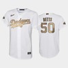 Los Angeles Dodgers 2022-23 All-Star Game 50 Mookie Betts White Youth Jersey - Robokeg