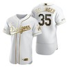 Los Angeles Dodgers #35 Cody Bellinger Mlb Golden Brandedition White Jersey Gift For Dodgers Fans - Robokeg