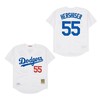 Los Angeles Dodgers #55 Orel Hershiser Jersey White - Robokeg