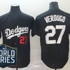 Los Angeles Dodgers Alex Verdugo #27 2020 Mlb Black Jersey - Robokeg