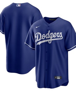 Los Angeles Dodgers Alternate Replica Team Jersey - Royal Mlb - Robokeg