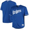 Los Angeles Dodgers Big And Tall Replica Alternate Team Jersey Royal Mlb - Robokeg