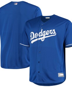 Los Angeles Dodgers Big And Tall Replica Alternate Team Jersey Royal Mlb - Robokeg