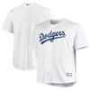 Los Angeles Dodgers Big & Tall Replica Team Jersey - White Mlb - Robokeg