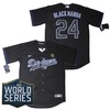 Los Angeles Dodgers Black Mamba Kobe Bryant #24 2020 Mlb New Arrival Dark Blue Jersey - Robokeg