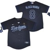 Los Angeles Dodgers Black Mamba Kobe Bryant #8 2020 Mlb Navy Blue Jersey - Robokeg