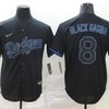 Los Angeles Dodgers Black Mamba Tribute Kobe Bryant #8 2020 Mlb Black Jersey - Robokeg