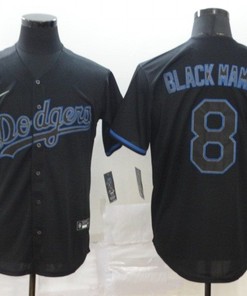 Los Angeles Dodgers Black Mamba Tribute Kobe Bryant #8 2020 Mlb Black Jersey - Robokeg