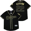 Los Angeles Dodgers Clayton Kershaw #22 2020 Mlb Black Jersey - Robokeg