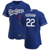 Los Angeles Dodgers Clayton Kershaw #22 2020 Mlb Navy Blue Jersey - Robokeg
