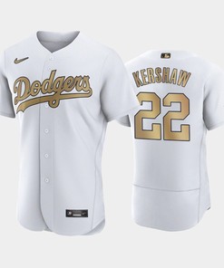 Los Angeles Dodgers Clayton Kershaw 22 2022-23 All-Star Game White Jersey - Robokeg
