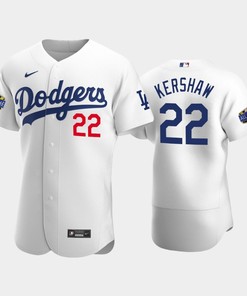 Los Angeles Dodgers Clayton Kershaw 22 Home White 2022-23 All-Star Game Jersey - Robokeg