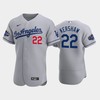 Los Angeles Dodgers Clayton Kershaw 22 Road Gray 2022-23 All-Star Game Jersey - Robokeg
