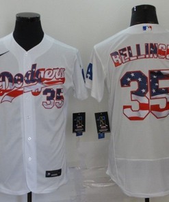 Los Angeles Dodgers Cody Bellinger #35 2020 Mlb White Jersey - Robokeg