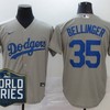 Los Angeles Dodgers Cody Bellinger#35 2020 Mlb Grey Jersey - Robokeg