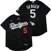 Los Angeles Dodgers Corey Seager #5 2020 Mlb Black Jersey - Robokeg
