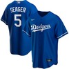 Los Angeles Dodgers Corey Seager #5 2020 Mlb Navy Blue Jersey - Robokeg